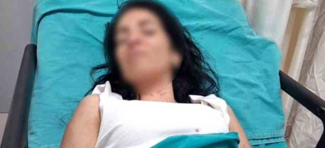 BOŞANMA AŞAMASINDA EŞİNİ BIÇAKLADI 